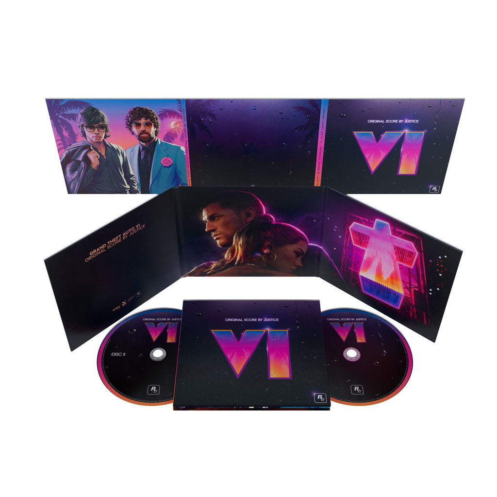 JUSTICE 'GRAND THEFT AUTO VI: ORIGINAL SCORE' 2CD
