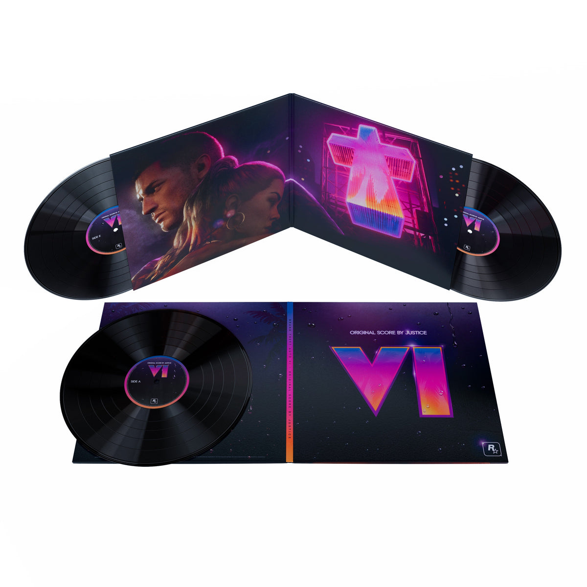 JUSTICE 'GRAND THEFT AUTO VI: ORIGINAL SCORE' 3LP