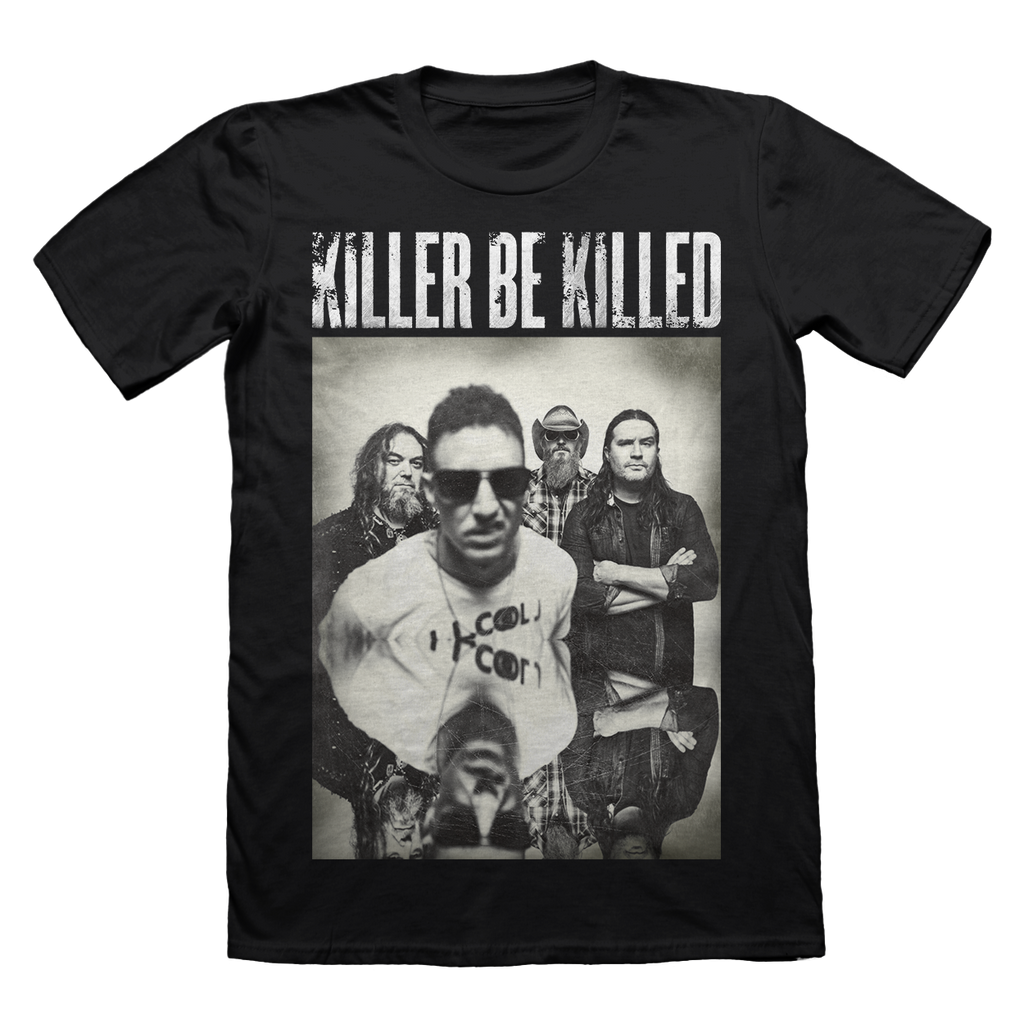 KILLER BE KILLED ARTIST SERIES : TRAVIS SHINN 'PHOTO T-SHIRT' ON BLACK