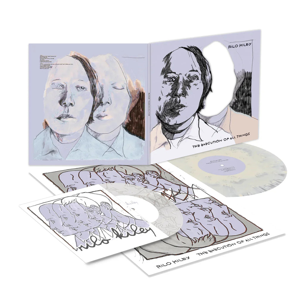 RILO KILEY 'THE EXECUTION OF ALL THINGS (FROZEN LAKE EDITION)' LP + 7" (Cloudy Transparent and Cream Vinyl)