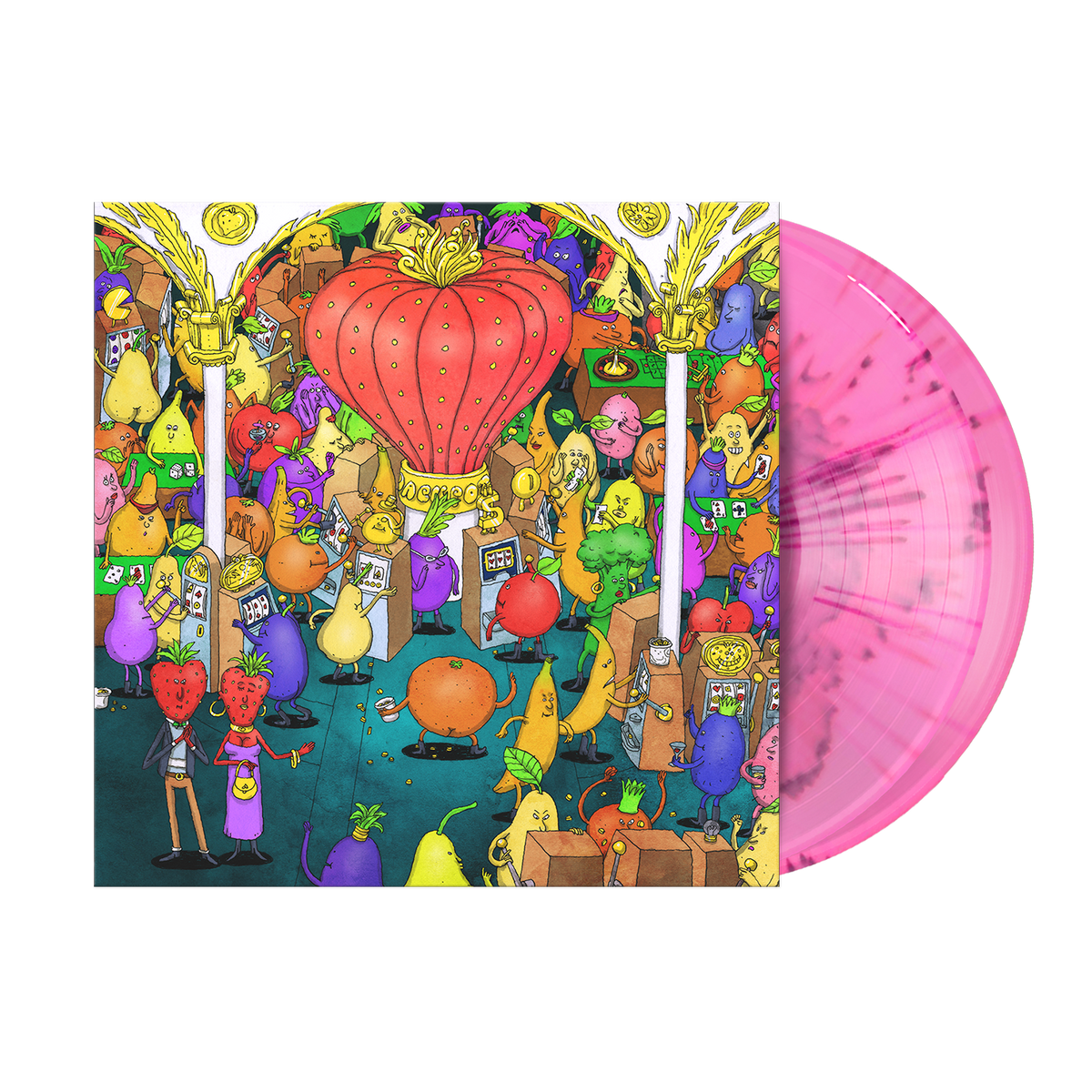 DANCE GAVIN DANCE 'JACKPOT JUICER' 2LP (Pink Magenta Vinyl)
