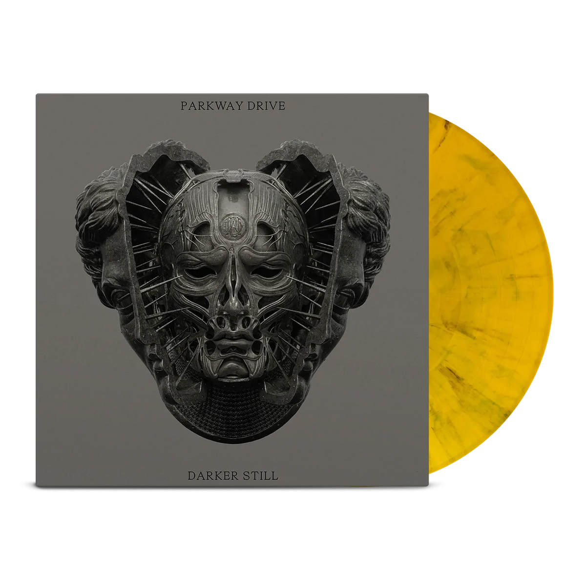 PARKWAY DRIVE ‘DARKER STILL’ LP (Limited Edition — Only 500 Made, Yellow & Black Vinyl)