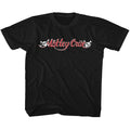 MOTLEY CRUE - RED AND WHITE LOGO YOUTH SHIRT