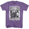 MOTLEY CRUE - DR FEELGOOD SONGS SHIRT