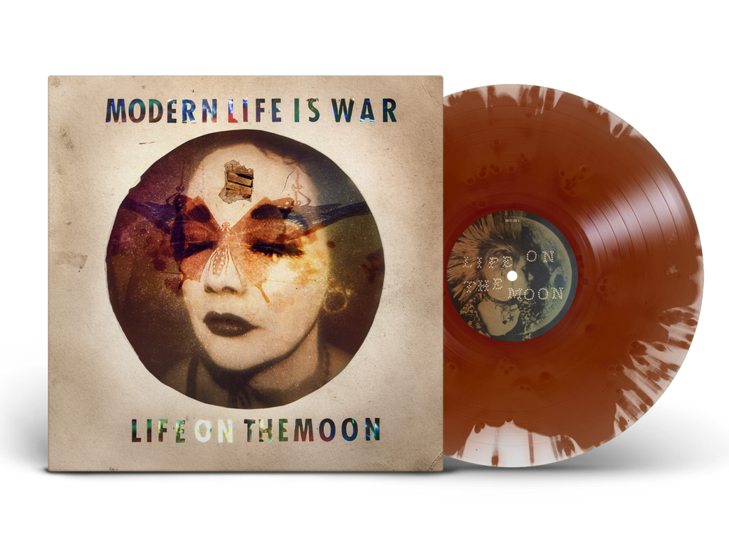 MODERN LIFE IS WAR ‘LIFE ON THE MOON’ LP (Limited Edition – Only 100 made, Cloudy Earth Vinyl)