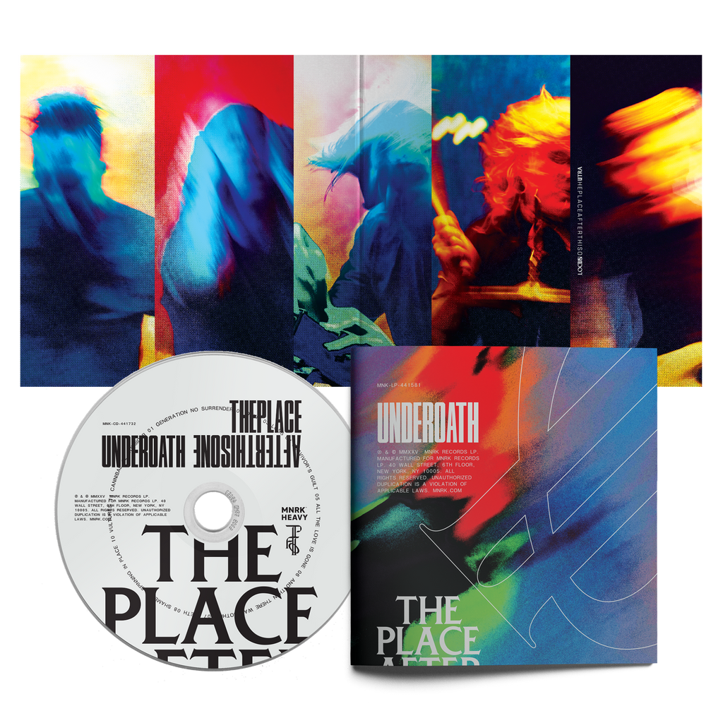 UNDEROATH 'THE PLACE AFTER THIS ONE' BOOKLET CD