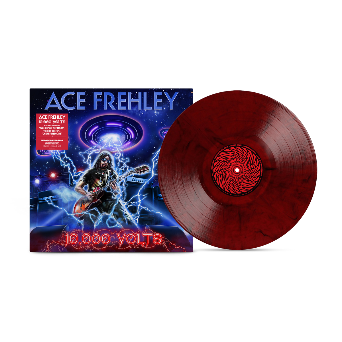 ACE FREHLEY '10,000 VOLTS' LP (Dragons Den Vinyl)