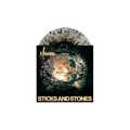 MUDVAYNE ‘STICKS AND STONES’ 7" (Exclusive – Limited to 500, Clear w/ Black Splatter Vinyl)