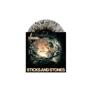 MUDVAYNE ‘STICKS AND STONES’ 7" (Exclusive – Limited to 500, Clear w/ Black Splatter Vinyl)