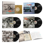 BILLY BRAGG & WILCO 'MERMAID AVENUE: THE COMPLETE SESSIONS' 7LP 7" SINGLE BOX SET
