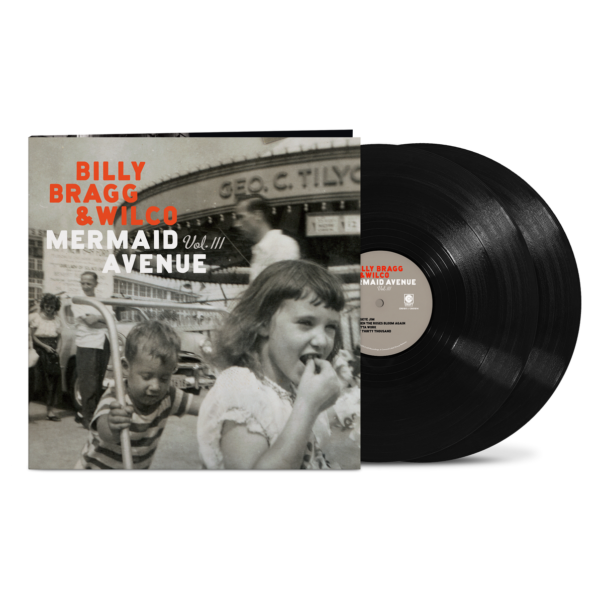 BILLY BRAGG & WILCO 'MERMAID AVENUE VOL. III' 2LP