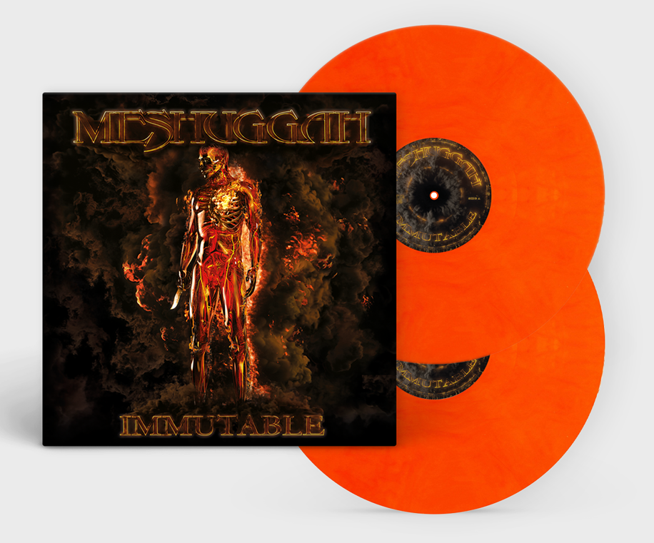 MESHUGGAH 'IMMUTABLE' 2LP (Limited Edition, Opaque Orange & Red Vinyl)
