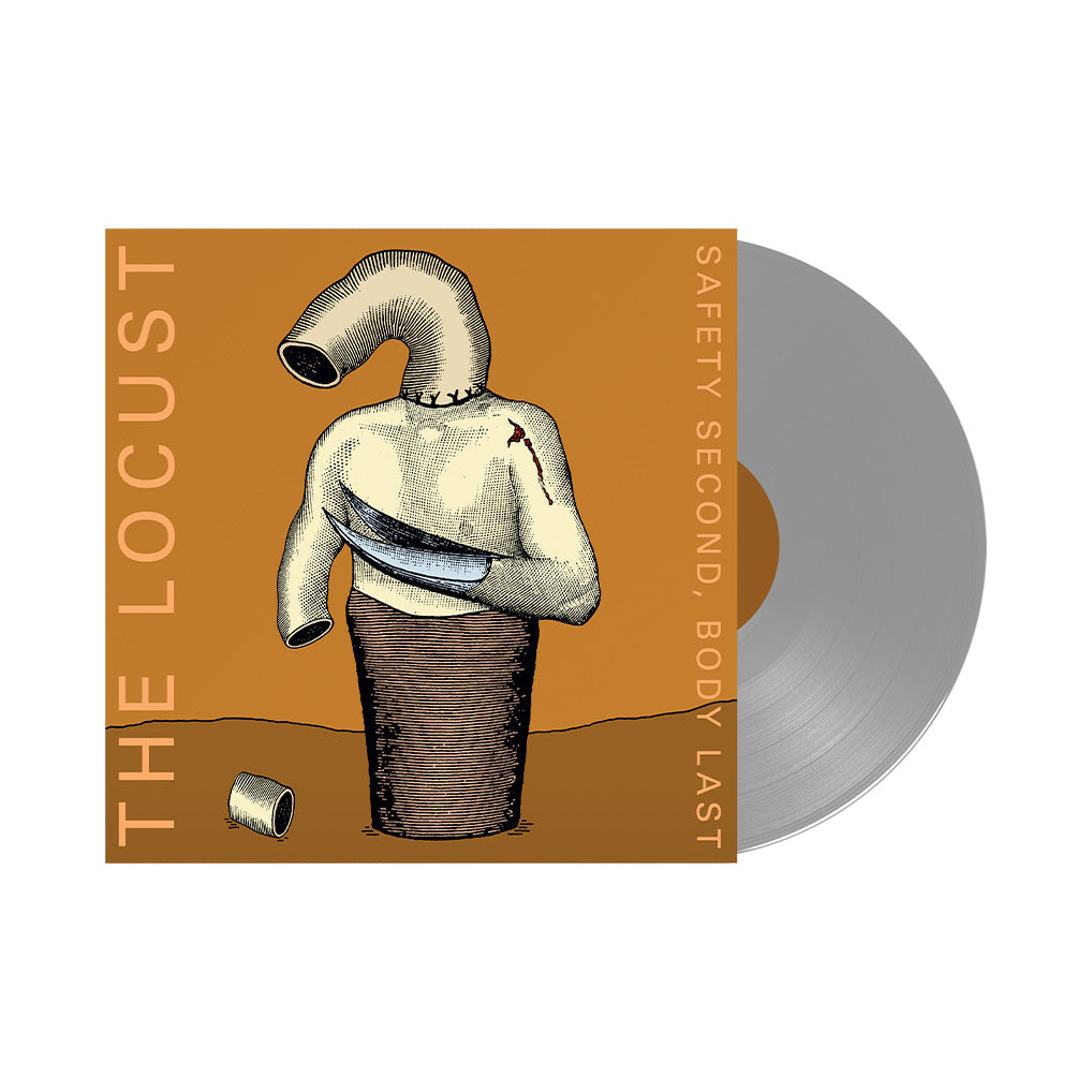 THE LOCUST 'SAFETY SECOND, BODY LAST' EP (Limited Edition' Only 100 Made, Silver Vinyl)
