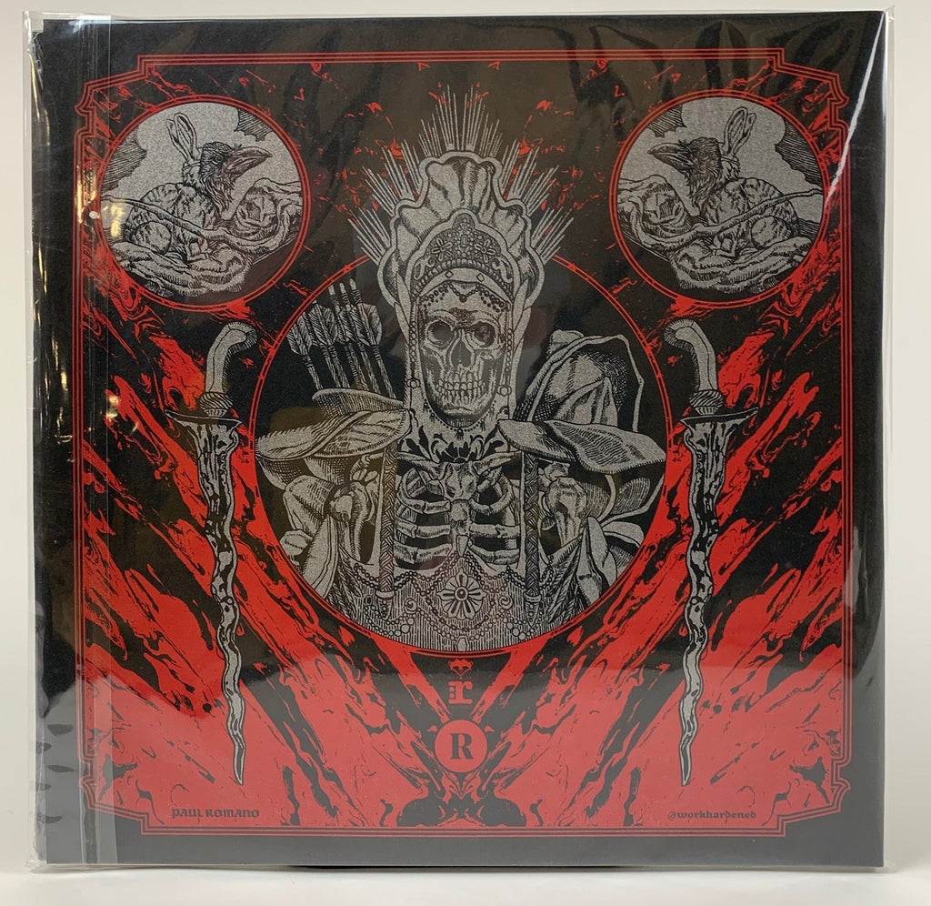 MASTODON 'HUSHED AND GRIM' LIMITED CLEAR VINYL 2LP W/ EXCLUSIVE ARTIST WRAP ' ONLY 500 MADE