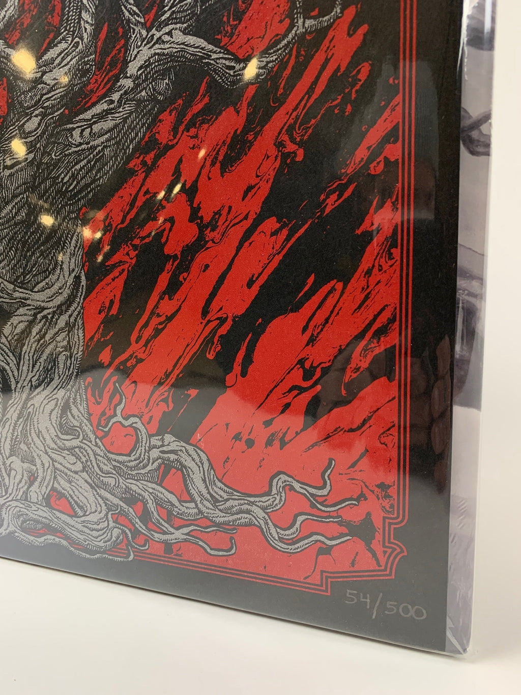 MASTODON 'HUSHED AND GRIM' LIMITED CLEAR VINYL 2LP W/ EXCLUSIVE ARTIST WRAP ' ONLY 500 MADE