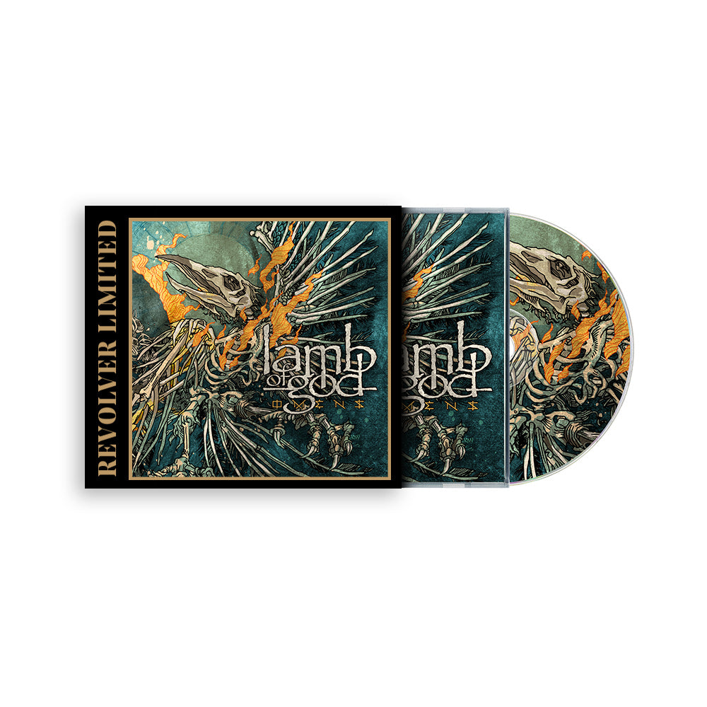LAMB OF GOD 'OMENS'  LIMITED EDITION SILVER GRAY MARBLE LP + PICTURE DISC CD BUNDLE ' ONLY 250 AVAILABLE