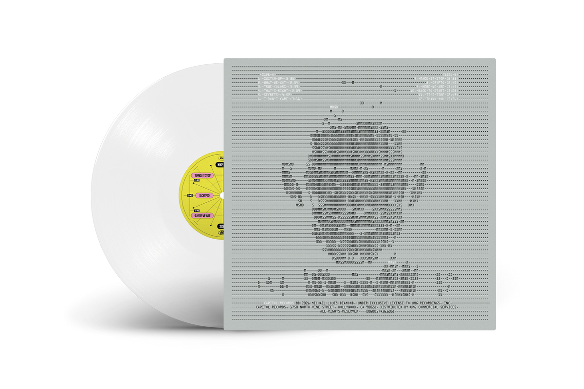MIKE D 'THANK YOU' LP (Clear Vinyl)