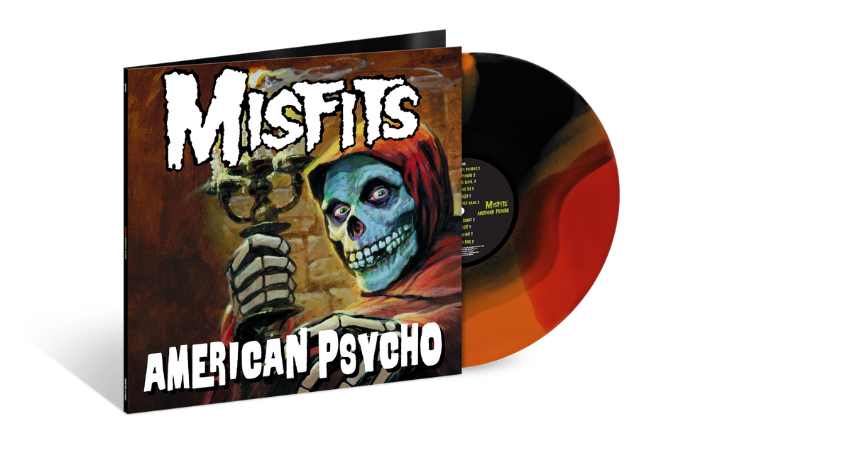 MISFITS 'AMERICAN PSYCHO' LP (Orange/Red/Black Tri-Color Mix Vinyl)