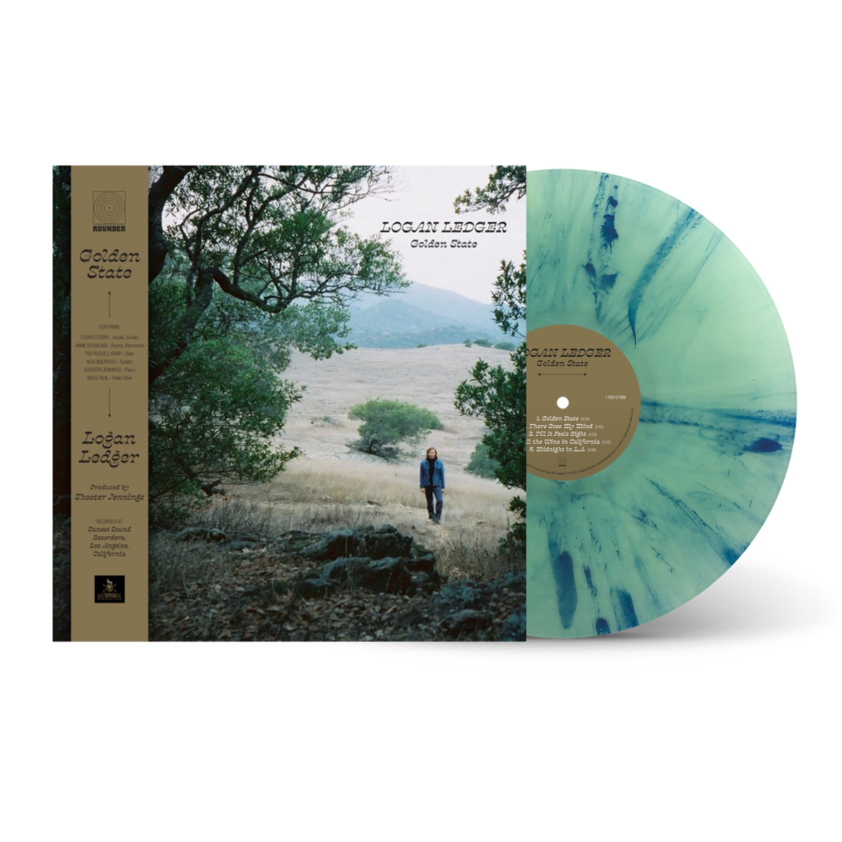 LOGAN LEDGER 'GOLDEN STATE' LP (Misty Morning Marble Vinyl)