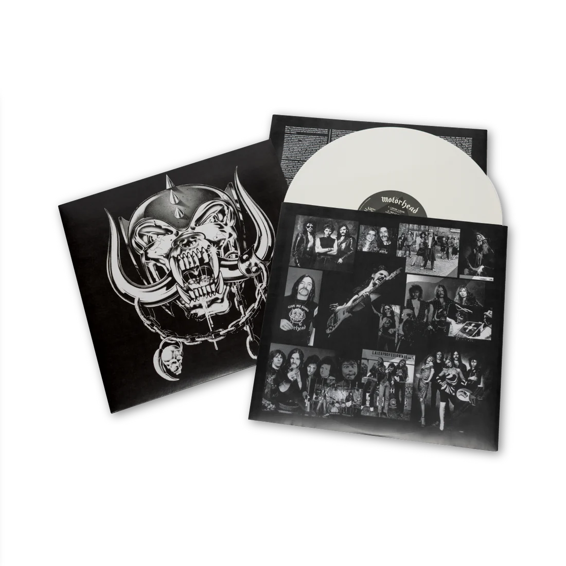 MOTORHEAD 'NO REMORSE' 2LP (White Vinyl)
