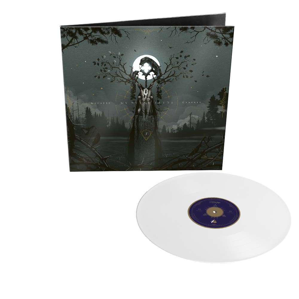 MY DYING BRIDE 'MACABRE CABARET' (exclusive white vinyl with bonus track)' ONLY 300 MADE