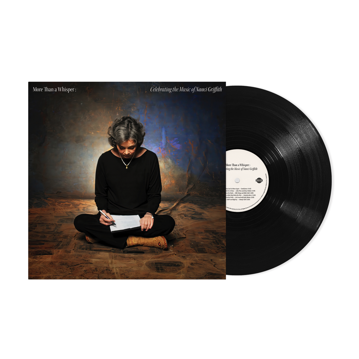 VARIOUS ARTISTS 'MORE THAN A WHISPER: CELEBRATING THE MUSIC OF NANCI GRIFFITH' LP (Black Vinyl)