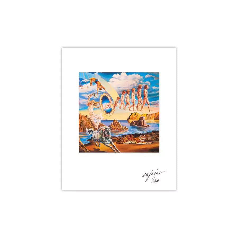 GOLDMINE MAGAZINE: ERNIE CEFALU'S MUSIC ART – FEB/MAR 2023 BUNDLE W/ 5 HAND-SIGNED/NUMBERED ERNIE CEFALU ART PRINTS