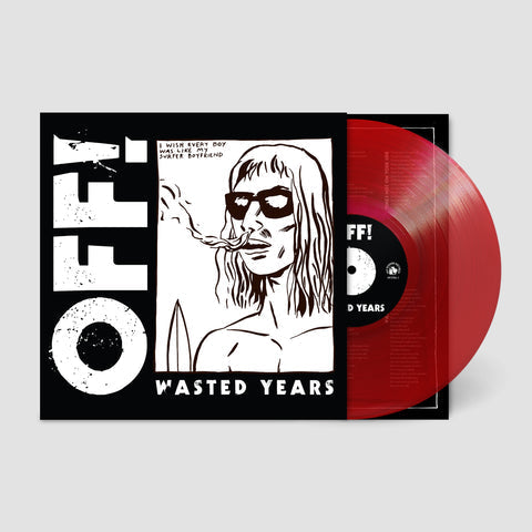 OFF! 'WASTED YEARS' LP (Translucent Red Vinyl)