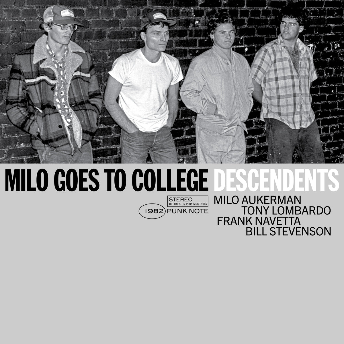 DESCENDENTS ‘MILO GOES TO COLLEGE’ LP (Punk Note Edition)