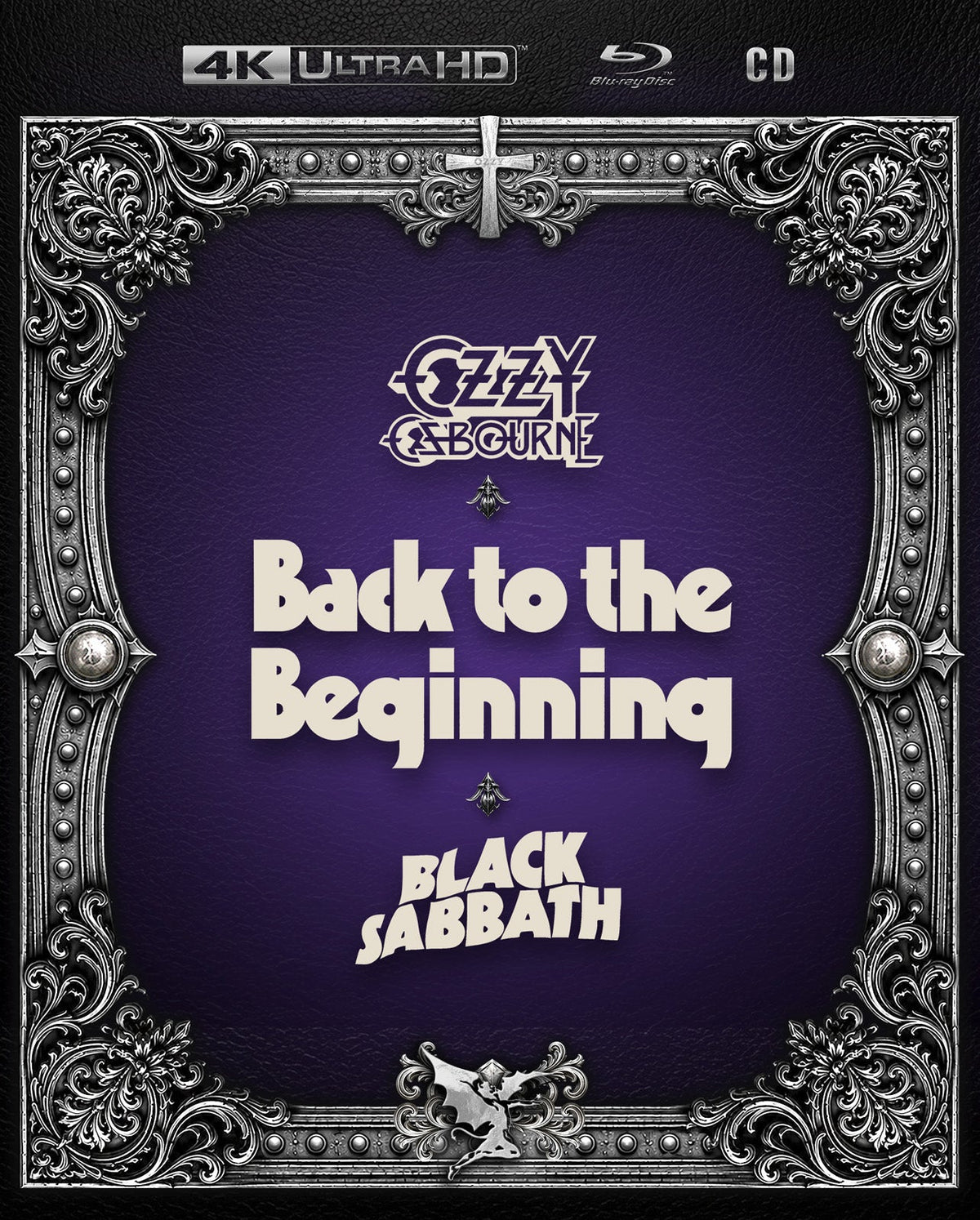 OZZY OSBOURNE & BLACK SABBATH 'BACK TO THE BEGINNING' CD + BLU-RAY