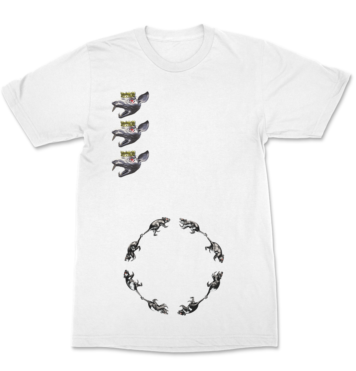 RAT SOCIETY T-SHIRT (WHITE)