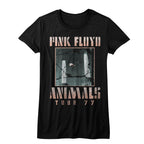 PINK FLOYD - ANIMALS TOUR 77 LADIES SHIRT