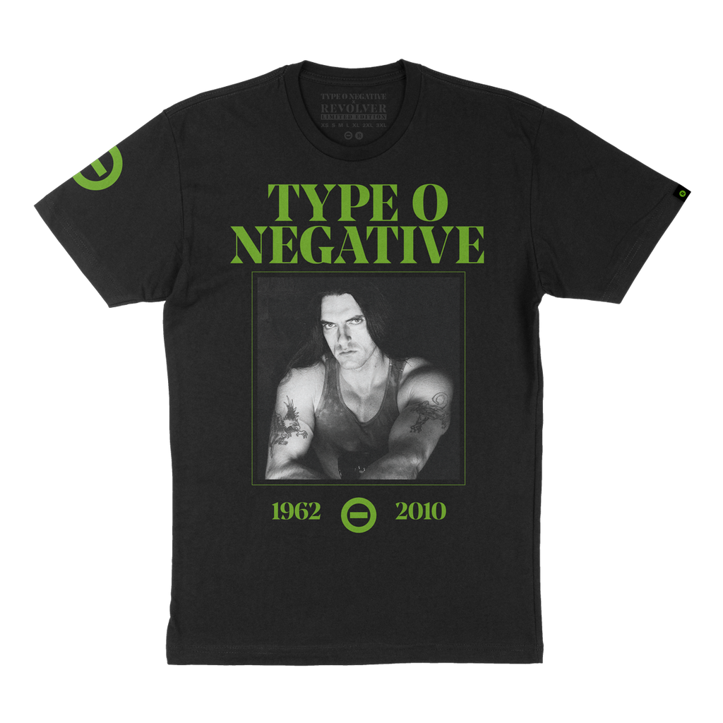 REVOLVER x TYPE O NEGATIVE PETER STEELE TRIBUTE LIMITED-EDITION NUMBERED T-SHIRT