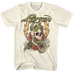 POISON - FADE COLOR SKULL SHIRT
