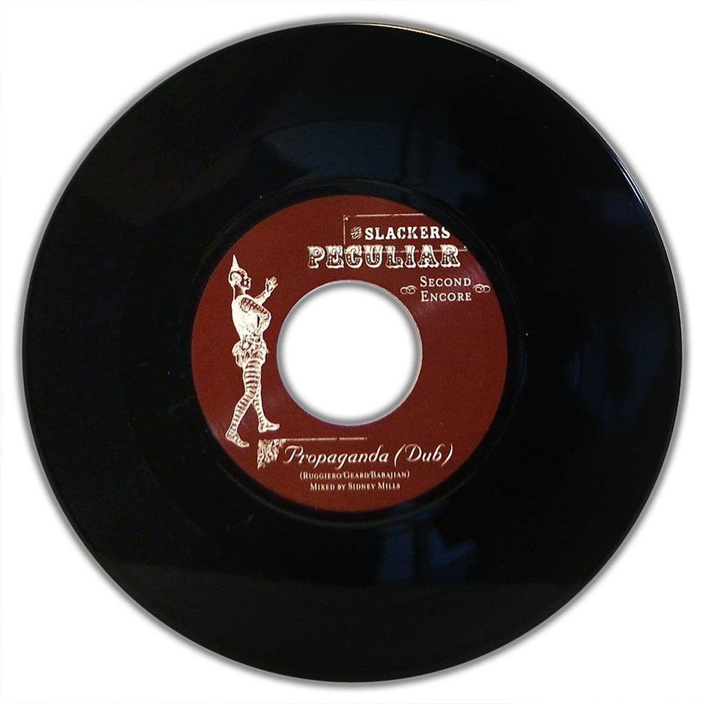 THE SLACKERS 'PECULIAR' LP + 7" EP (Blue Vinyl)