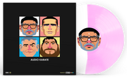AUDIO KARATE '¡OTRA!' RARITIES COMP LP (Half Pink Half White Vinyl) — ONLY 100 MADE