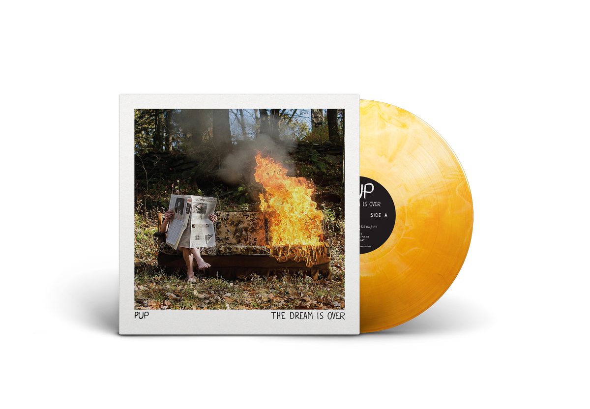 PUP ‘THE DREAM IS OVER’ LP (Exclusive – Limited to 300, Orange Creamsicle w/ Lenticular Cover Vinyl)