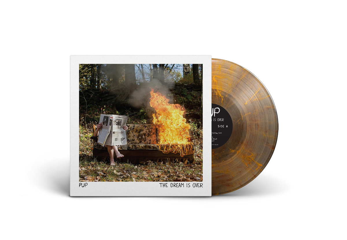 PUP ‘THE DREAM IS OVER’ LP (Red & Orange Vinyl)