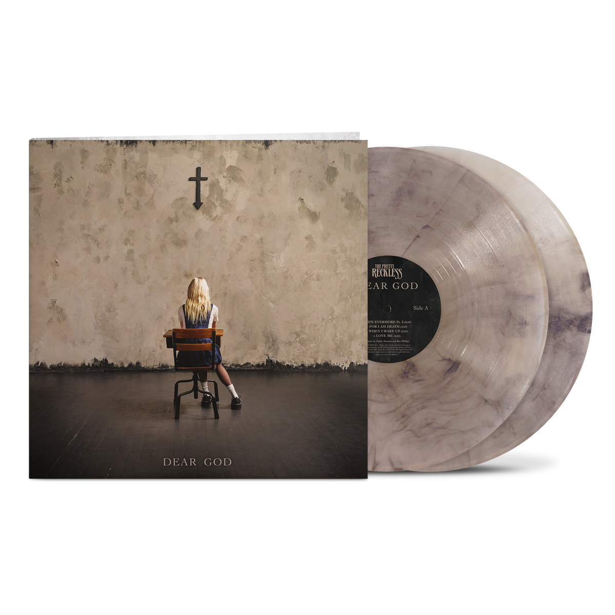 THE PRETTY RECKLESS ‘DEAR GOD’ 2LP (Exclusive – Limited to 500, Tan Smoke Vinyl)