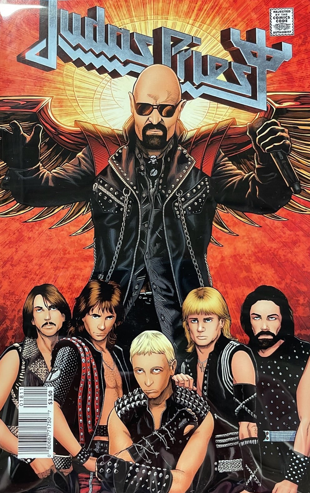 JUDAS PRIEST: ROCK & ROLL BIOGRAPHIES (COVER A JUDAS PRIEST) COMIC BOOK