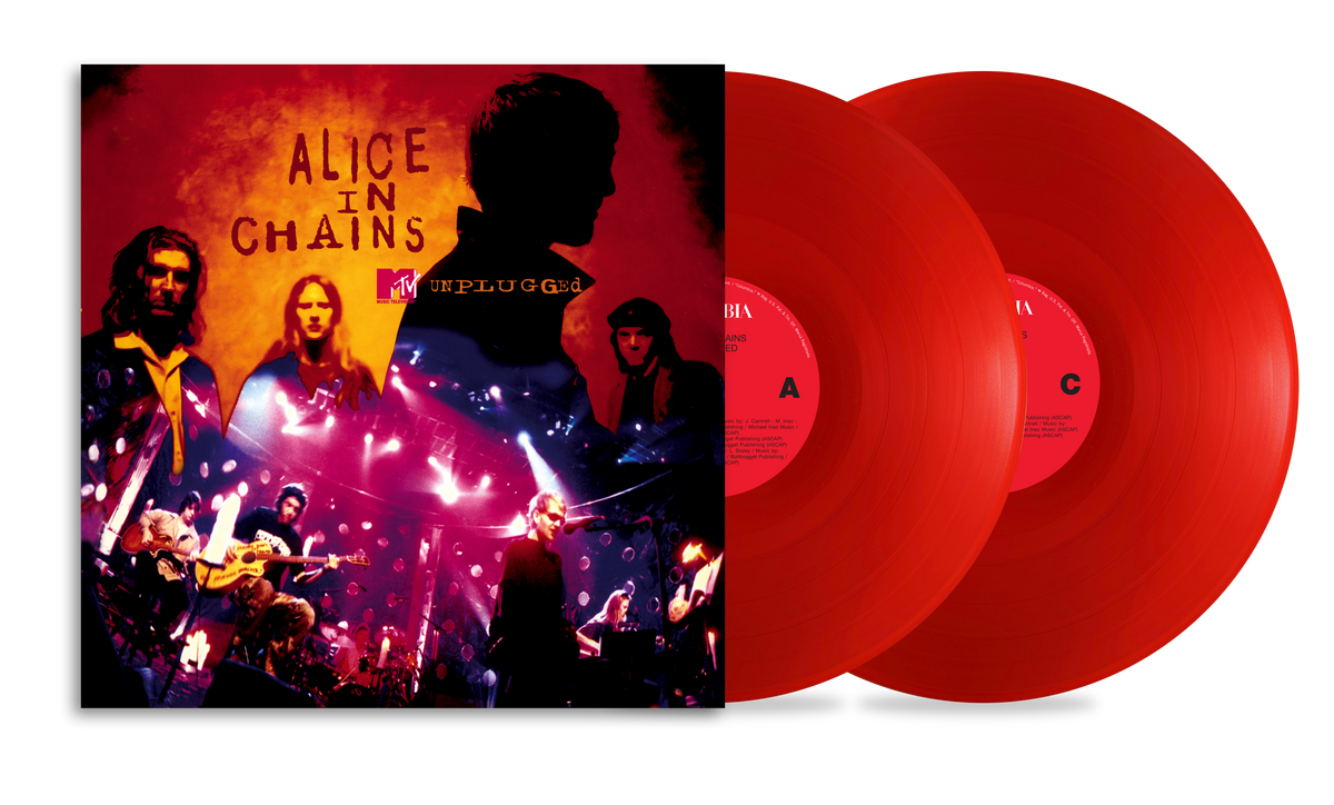ALICE IN CHAINS ‘UNPLUGGED’ 2LP (Exclusive – Ruby Vinyl)