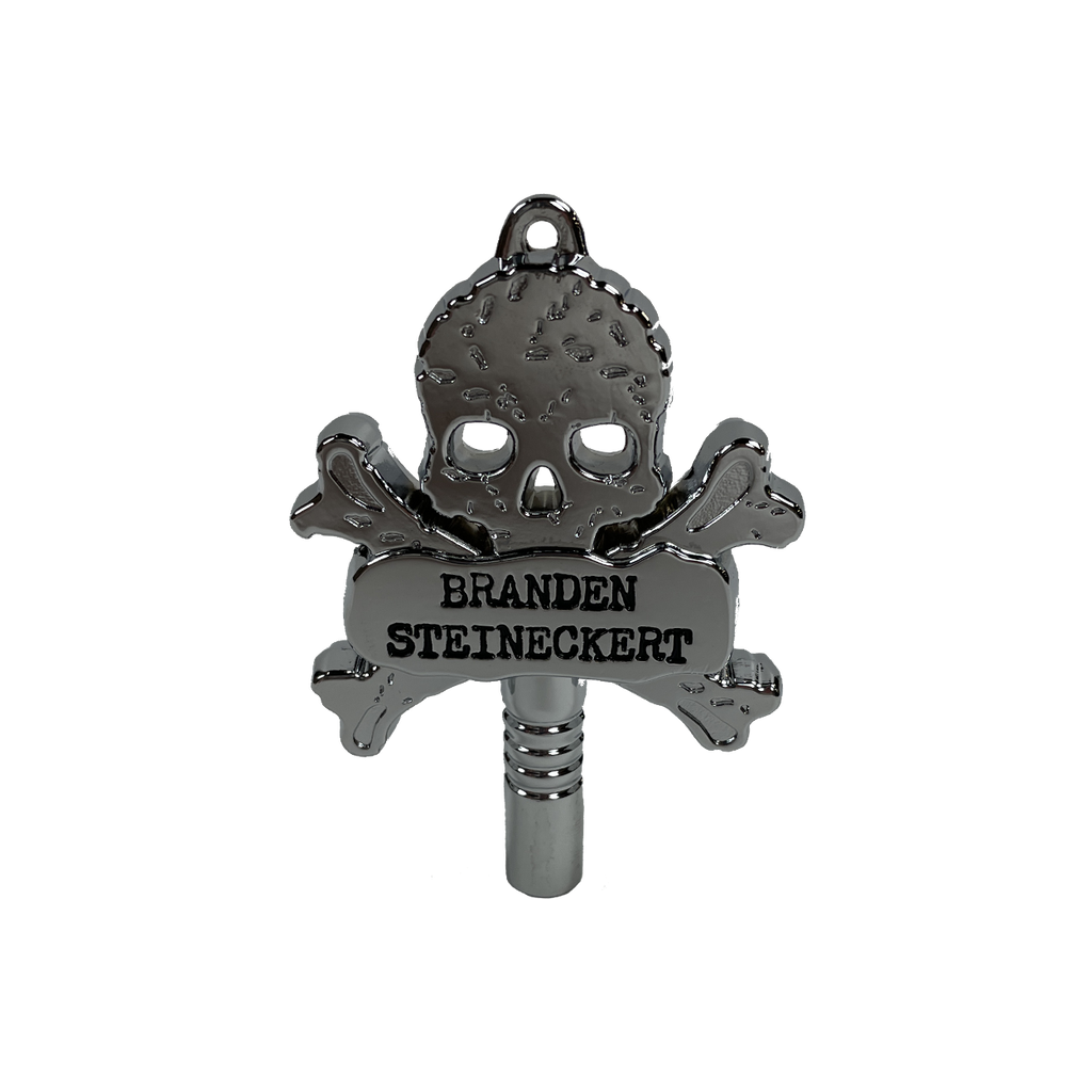 RANCID - BRANDEN STEINECKERT CHROME COLLECTIBLE SIGNATURE DRUM KEY