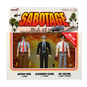 BEASTIE BOYS SABOTAGE WAVE 3 REACTION ACTION FIGURE THREE PACK