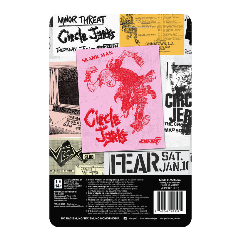 CIRCLE JERKS SKANK MAN REACTION FIGURE (WAVE 1)