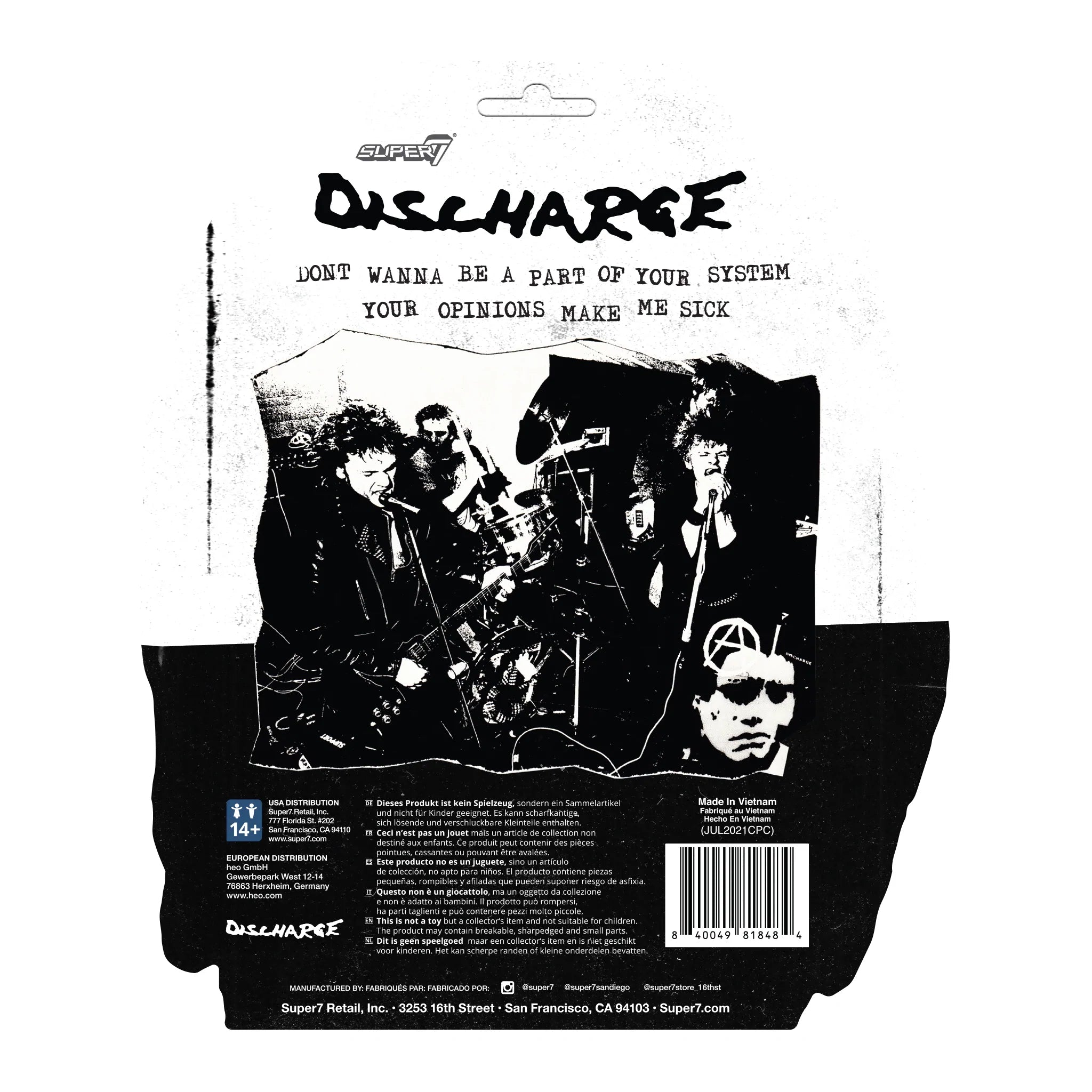 DISCHARGE REACTION FIGURE - CAL MORRIS