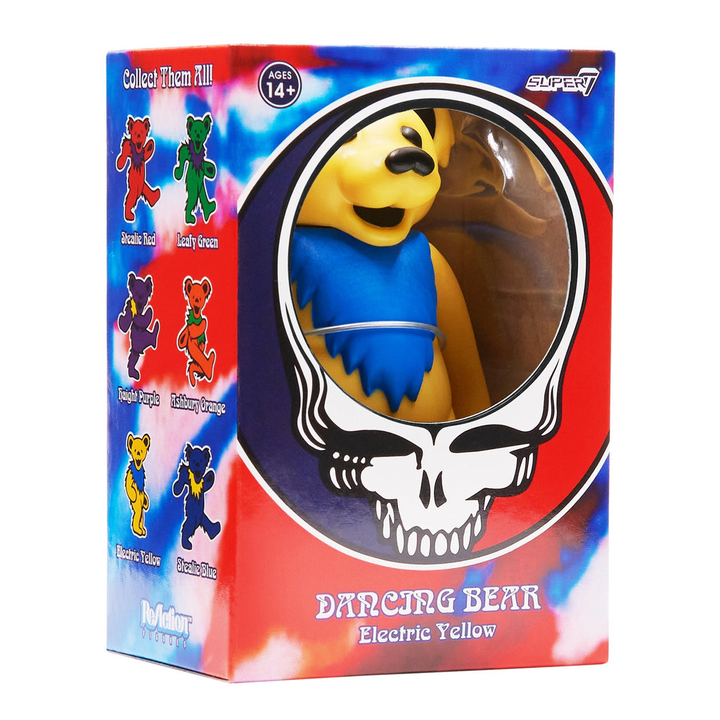 SUPER7 REACTION GRATEFUL DEAD W2 DANCING BEARS YELLOW