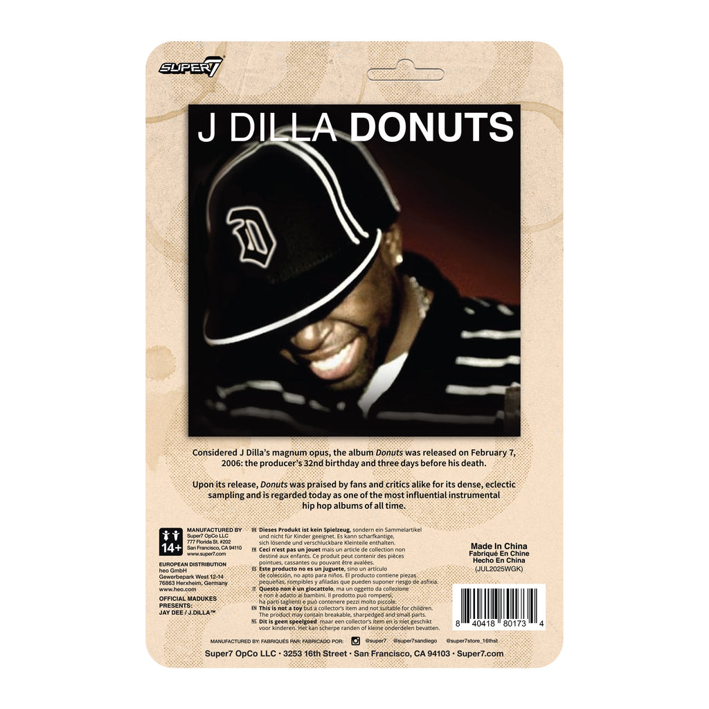 J DILLA REACTION FIGURE WAVE 2 (Donuts)