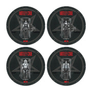 MOTLEY CRUE REACTION FIGURES WAVE 02 - SHOUT AT THE DEVIL - BLACK & WHITE - 4 PACK