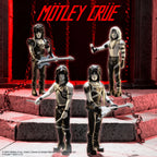 MOTLEY CRUE REACTION FIGURES WAVE 02 - SHOUT AT THE DEVIL - BLACK & WHITE - 4 PACK