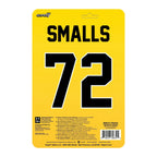 NOTORIOUS B.I.G. REACTION FIGURE WAVE 4 (Yellow Jersey)